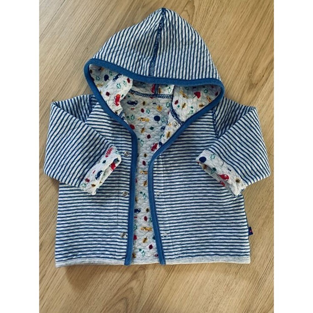 ABSORBA reversible hooded jacket 6M